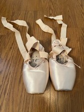 Russian Ballet Pointe Slippers Handmade In Russia Size 6