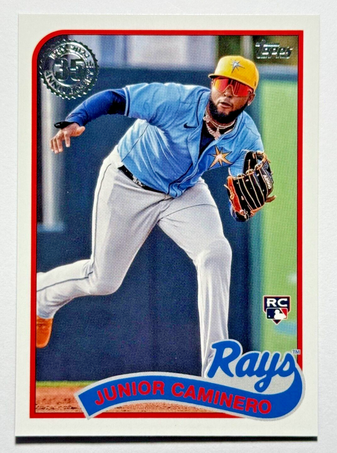 2024 Topps Update Baseball #89US-16 JUNIOR CAMINERO RC 1989 Retro
