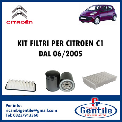 Kit Tagliando Filtri | Candele | Pastiglie Per Toyota Aygo 1.000 50kw - Foto 6