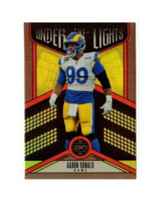 2023 Panini Legacy Under the Lights Premium Bronze Aaron Donald Parallel 13/100