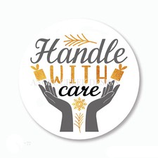Handle With Care Scrapbook Stickers Envelope Seals Stickers Mailing Labels