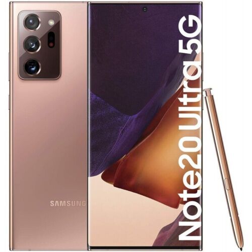 Samsung Note 20 Ultra 5G N986U Unlocked Mint TMobile Verizon Straight Talk Boost - Afbeelding 1 van 15