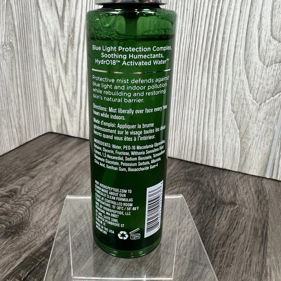 Hidropéptido - Niebla de raíz Somnifera - Escudo contra contaminación lumínica interior - 3,4 fl oz Foto 3 de 4