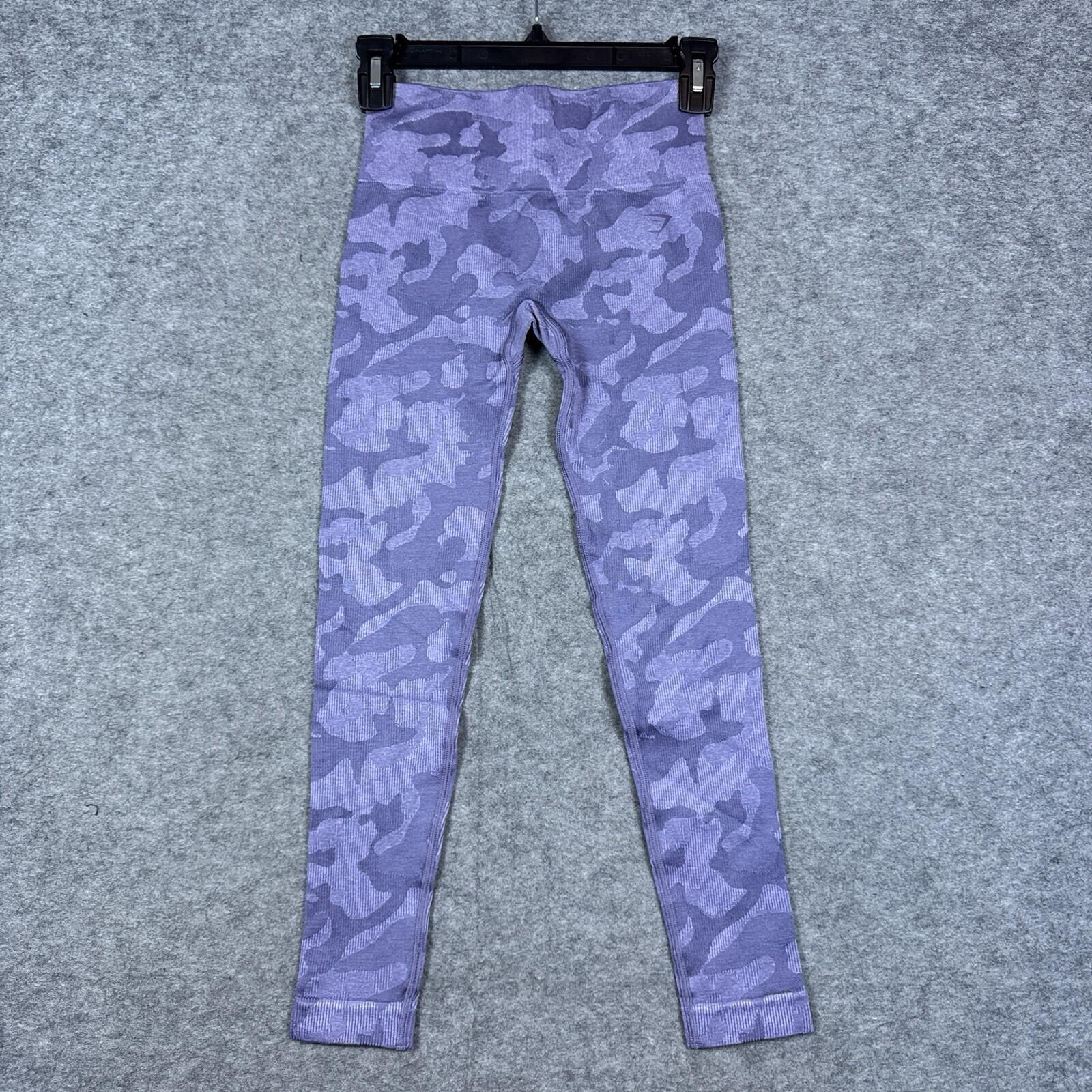 Gymshark Leggings XS Camo Lilac Seamless Everyday Flex High Waist GS X Adapt