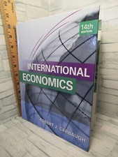 International Economics/ 14th edition/ by Robert J. Carbaugh / Like  new /