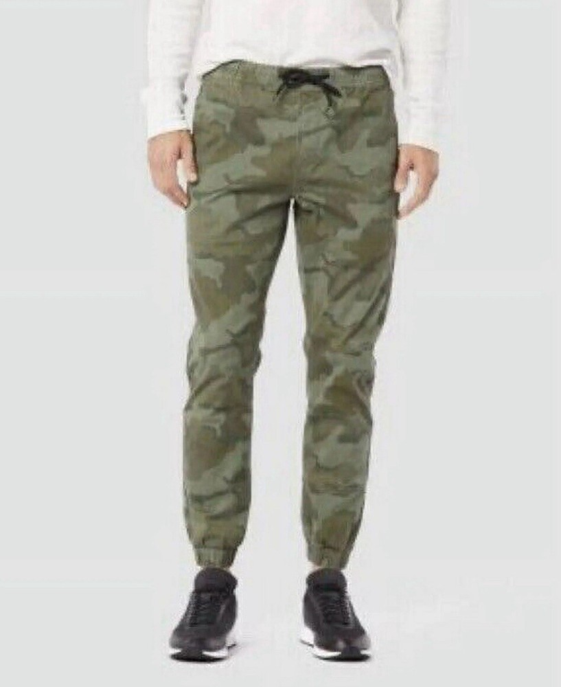 Denizen Levi's Men's Green Camo Jogger Pants Athletic Size L