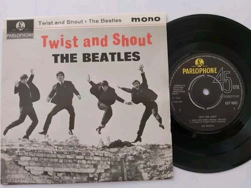 BEATLES TWIST AND SHOUT  EP UK REISSUE 7" VINYL  Ex/NR MINT