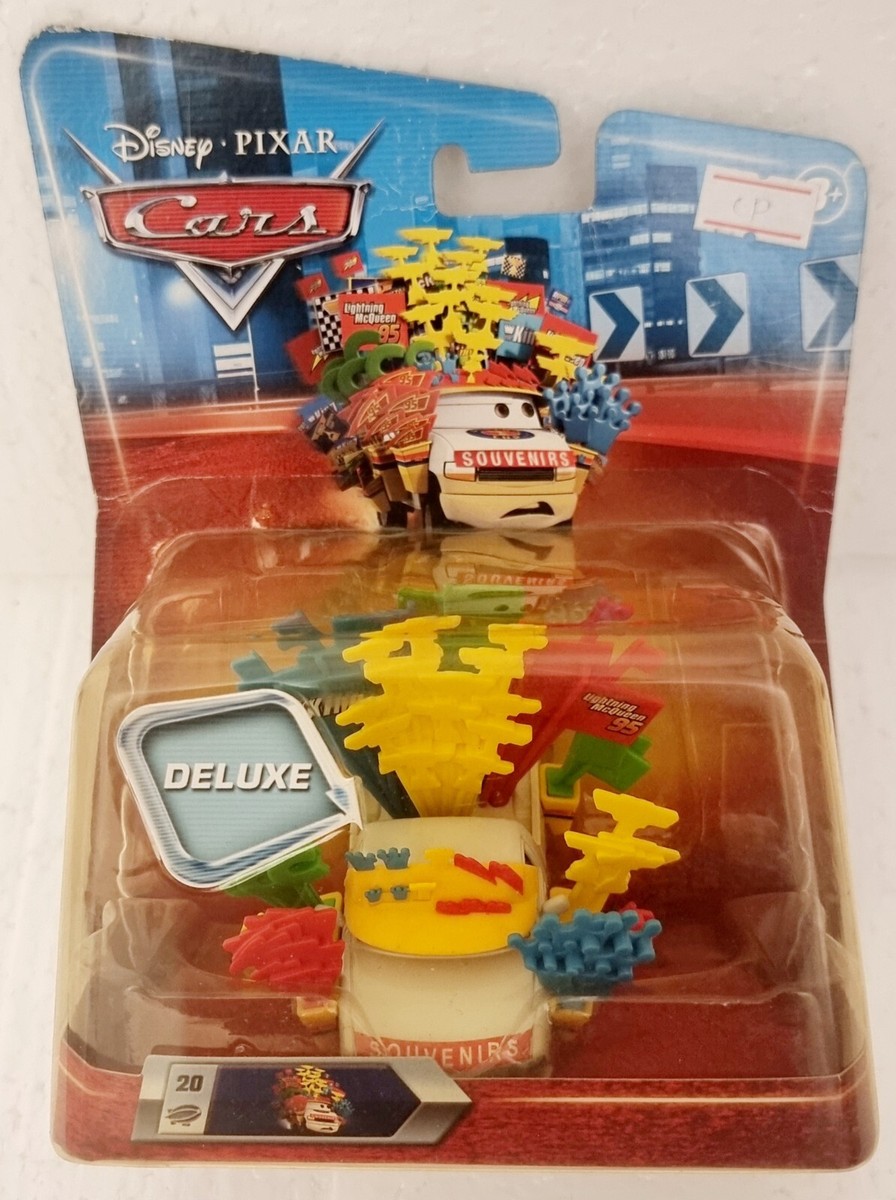 るーく出品　カーズ ミニカー　BRIAN PARK MOTORS Disney Pixar Cars Deluxe BRIAN PARK MOTORS Souvenir Vendor