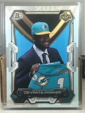 2015 BOWMAN NFL DRAFT 5X7 #14 DEVANTE PARKER MIAMI DOLPHINS ROOKIE 84/199