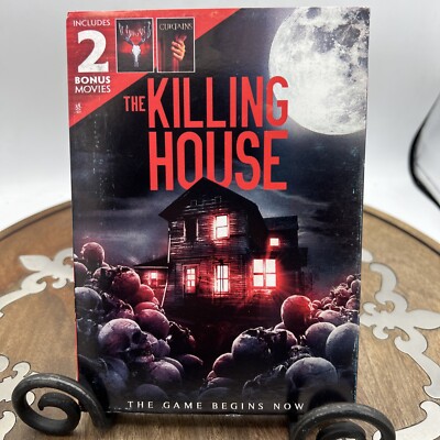 The Killing House / Headhunter / Curtains (DVD 2018) BRAND NEW FACTORY SEALED!!