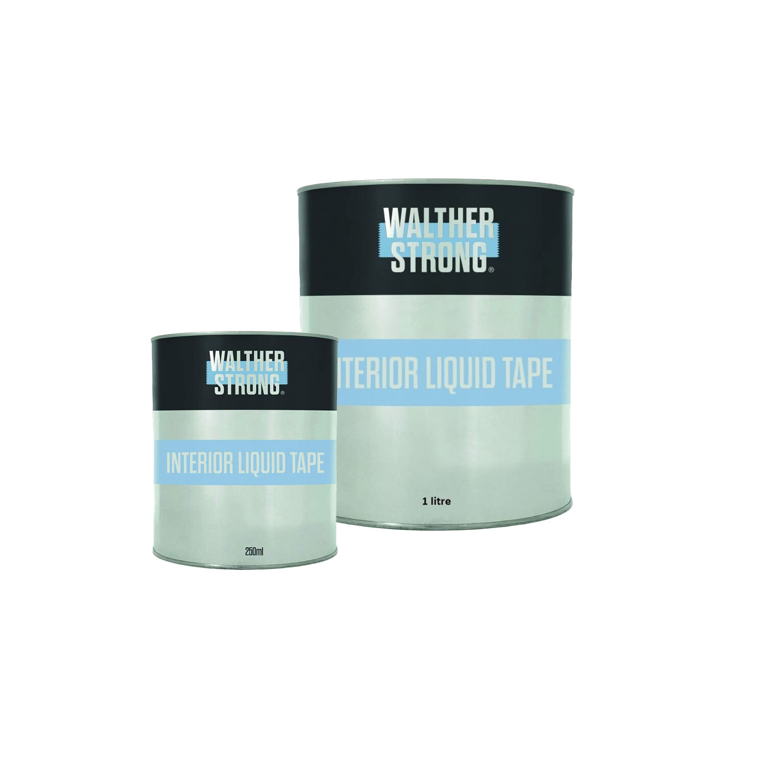 Walther Strong Interior Liquid Masking Tape 250ml & 1L Masking