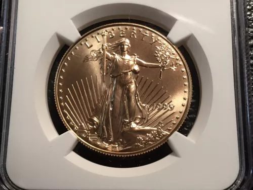 1995 Eagle Gold 50.00 NGC MS 70 Perfect Only 37 This Grade