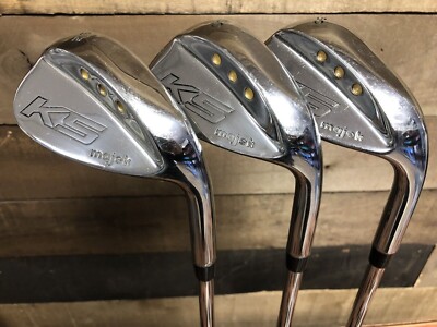 USED Majek Golf +1'' Men's Wedge Set: 52° GW, 56° SW, 60° LW Reg Flex 30-23BW