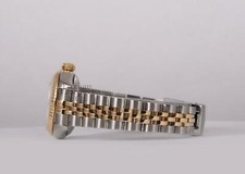 Rolex Lady Datejust 26mm No Hole Two Tone Steel 18k Fluted-Silver Diamond Dial 7