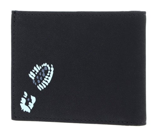 oxmox New Cryptan RFID Protect Pocketbörse Geldbörse Footsteps schwarz Neu - Bild 8 von 9