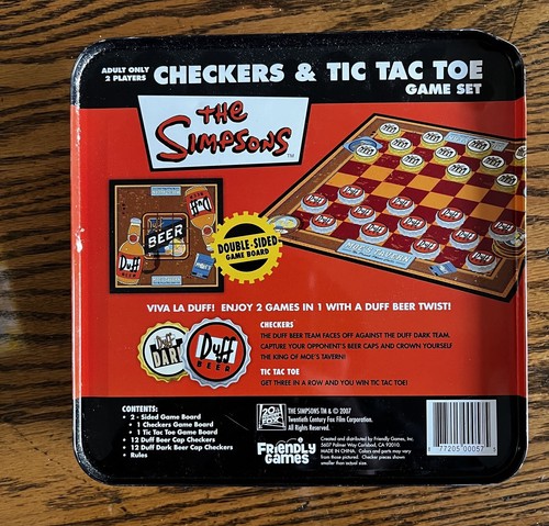 The Simpsons Chess Set 1998,checkers,uno,clue Collectible Board Games Lot Dice - Picture 19 of 19