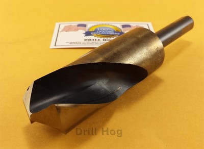 1-1/4'' Drill Bit 1-1/4 Silver Deming Bit COBALT Lifetime Warranty Drill Hog USA