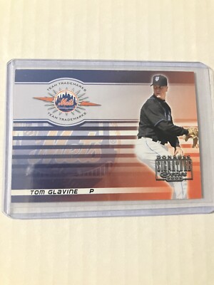 2003 Donruss Signature Series Team Trademarks /500 Tom Glavine #TT-34 HOF