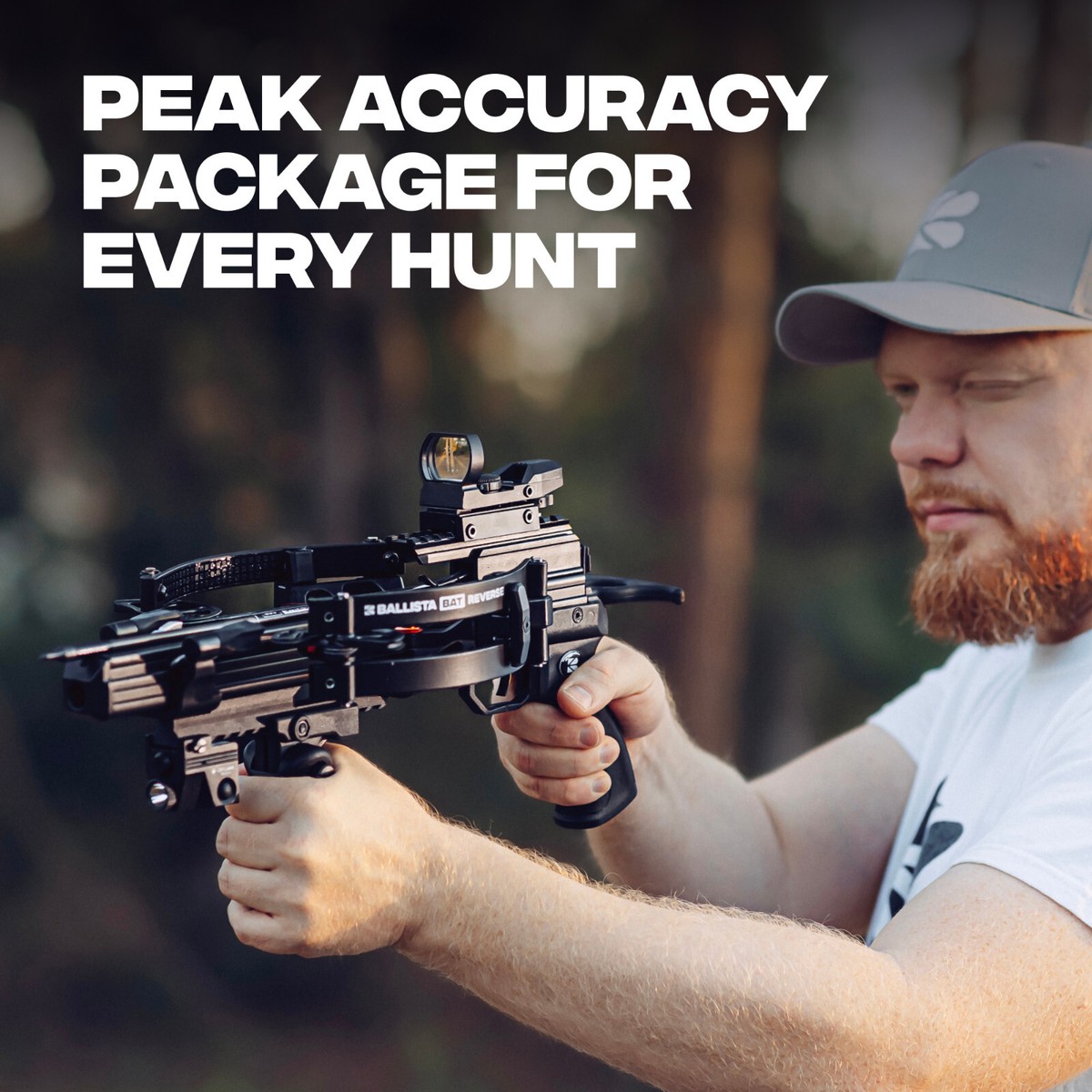 BALLISTA BAT Reverse Crossbow w/1x23x34m Tactical Reflex Green Red