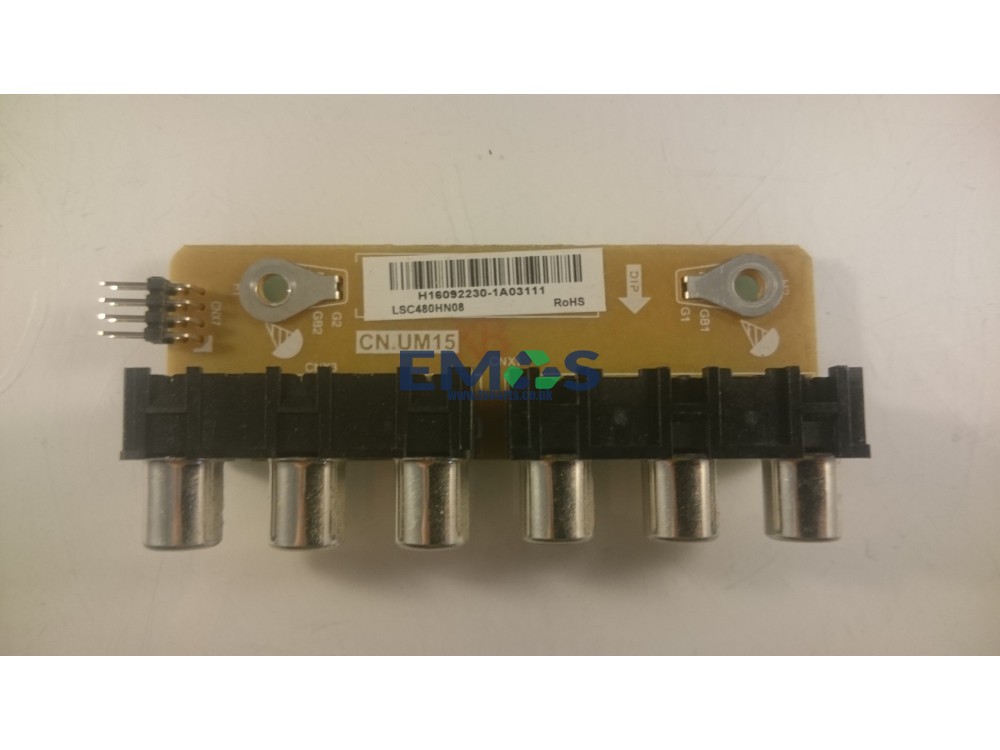 CN.UM15 SIDE JACK ( AV INPUT ) FOR BLAUPUNKT 49/148G-GB-11B-FGU-UK (CN.UM15 SIDE
