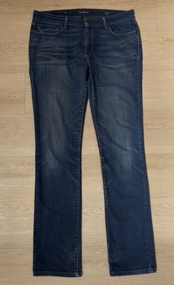 Levi s Slight Curve Women s Jeans 31x34 Blue Mid Rise Slim Straight Denim 34x33