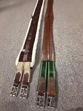 Henri de rivel 56" and Smartpak 56" Girths - nearly new (2)