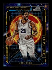 2023-24 Topps Chrome Cosmic Planetary Pursuit Sun Joel Embiid SP 76ERS