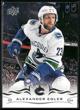 2018-19 Upper Deck #173 Alexander Edler