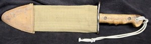 11918 USMC Bolo with scabbard cover