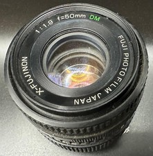 Fujinon XF 50mm f/1.9 DM Lens Fujica X Mount Vintage Japan – Spares/Repair