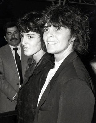 Josh Evans mother Ali MacGraw during 1987 AFI Film Festival Amazin- Old Photo