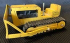 Tonka Pressed Steel Yellow Black Bulldozer Toy Dozer Construction Equipment