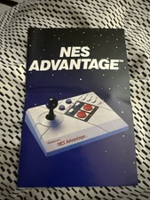Nintendo NES Advantage Joystick Controller - 1987 - Manual ONLY