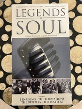 Legends Of Soul 4 CD Definitive Collection Temptations Drifters More New Sealed