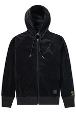 Nike Jordan Drake OVO Velour Full Zip Hoodie Jacket Sweatshirt, XL, 826733-010