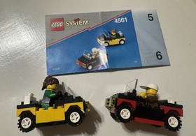 Lego 4561 System 9V Train Railway Express Instructions Box Works