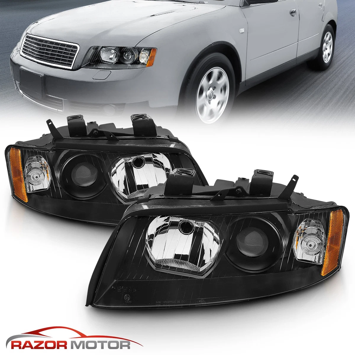 アウディ A4 B6 ヘッドライト HID キセノン 右 2001 2002 2003 2004 A4