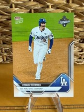 WS-5SP 2025 Topps Now World Series Los Angeles Dodgers Freddie Freeman 0119