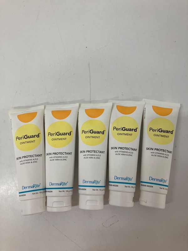 Lot 5 PeriGuard Skin Protectant Ointment, 3.5 oz. Tubes