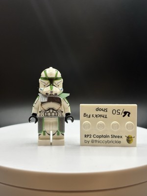 Lego Star Wars CUSTOM Minifigure- Limited Edition Captain Shrex /50