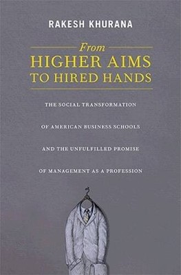 From Higher Aims to Hired Hands: The Social Transformation of Americ - VERY GOOD