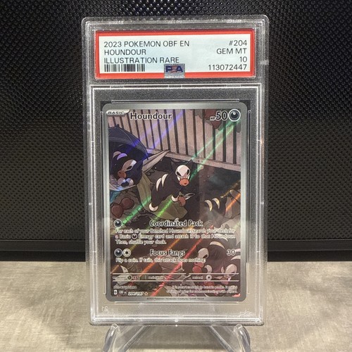 Houndour graded PSA 10 for sale on eBay