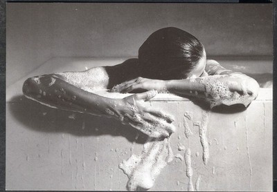1994 Promo-Postkarte für Donna Karan Bath & Body Products bei Harvey Nichols