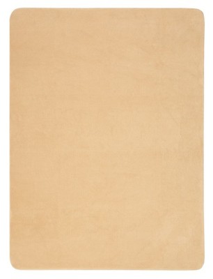 Biederlack Plaid / Decke 150 x 200cm Wool Feel Camel