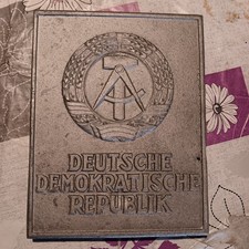 DDR grenzschild stassi vopo abschnittsbevollmächtigter