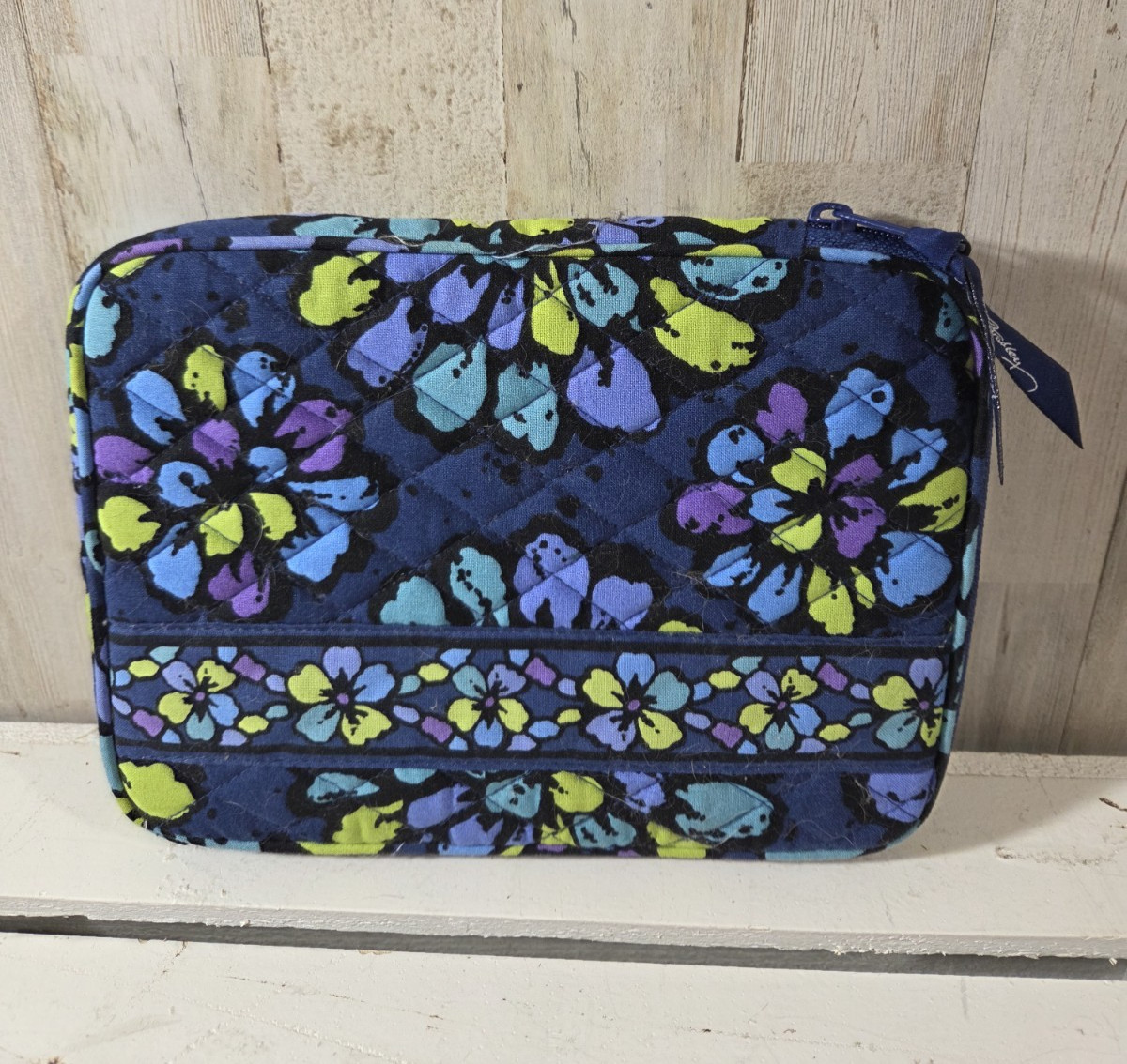 Vera Bradley E Reader Tablet Sleeve Case Padded Z… - image 1