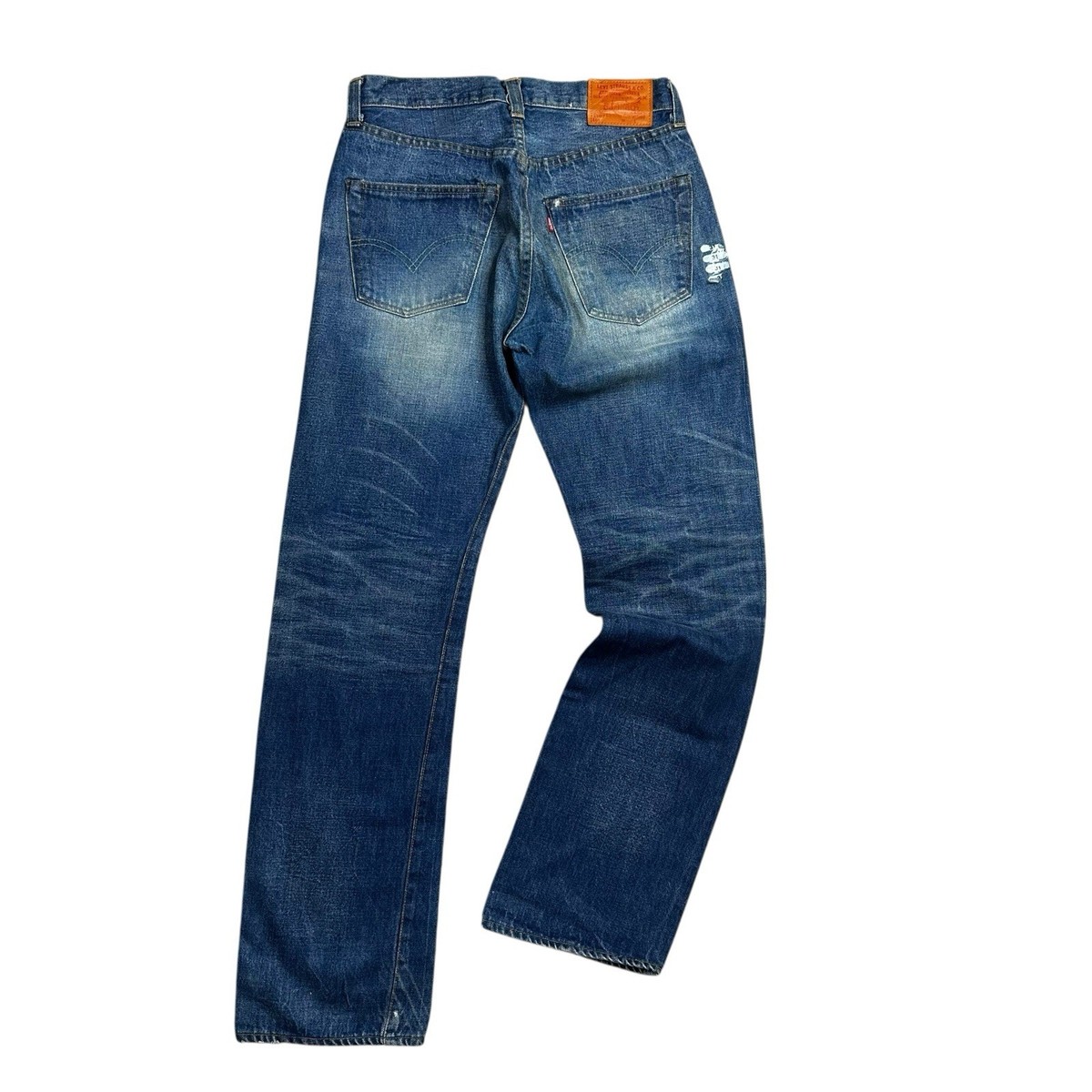 Vintage Levis 501xx Big E Jeans Blue Selvedge Denim LVC
