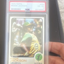 Topps 1973 Reggie Jackson #255 PSA 4 Oakland Athletics Baseball Card