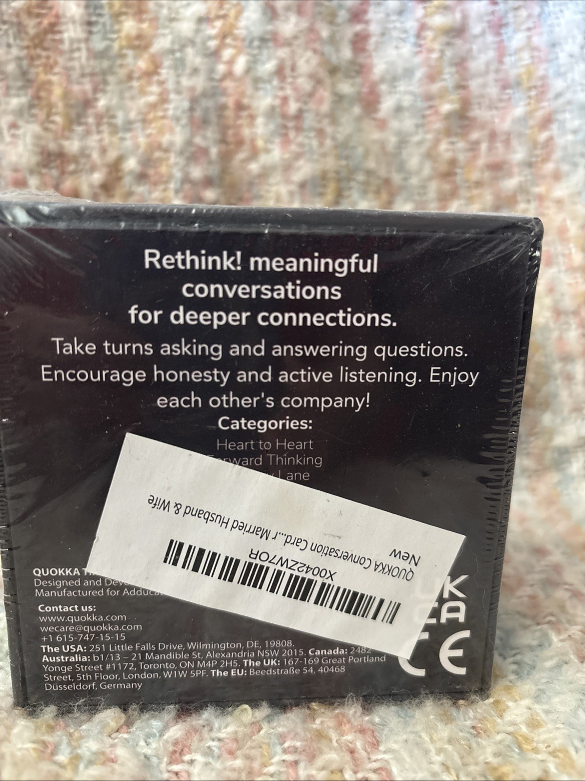 Conversation Cards for Couples Game - Know Me Better Questions for Married thumbnail 2