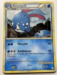 Azumarill 2/123 Holo Rare HeartGold & SoulSilver